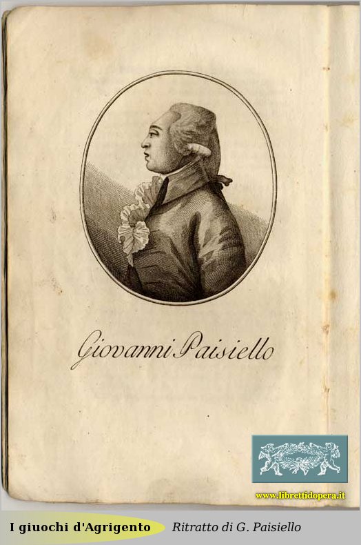 Ritratto di G. Paisiello