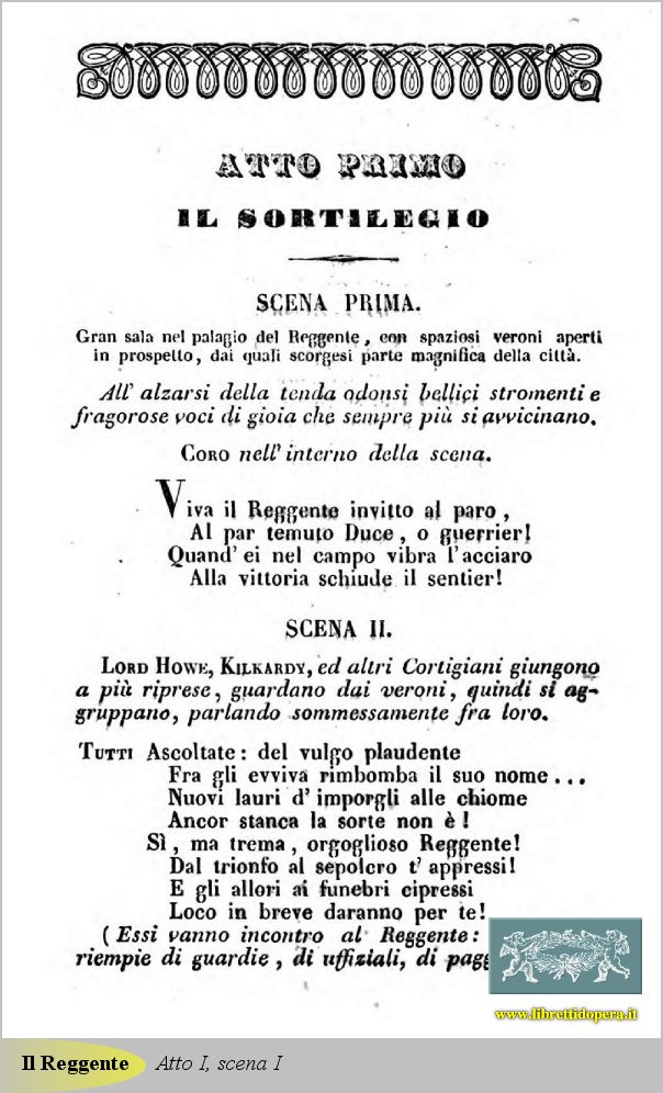 Atto I, scena I